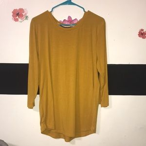 Mustard yellow long sleeve